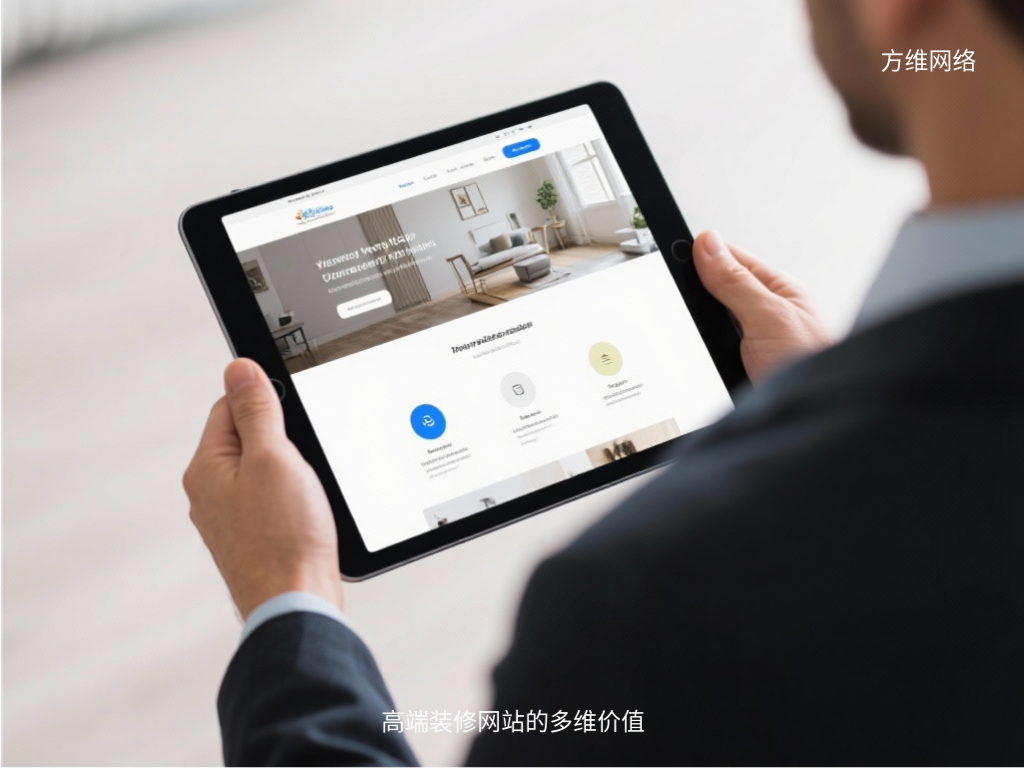 高端裝修網站的多維價值