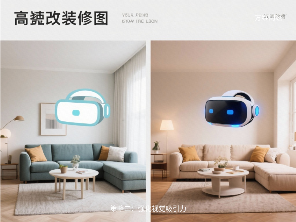 策略二：強化視覺吸引力
