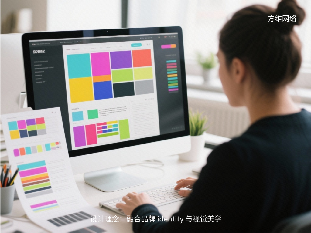 設計理念:融合品牌 identity 與視覺美學