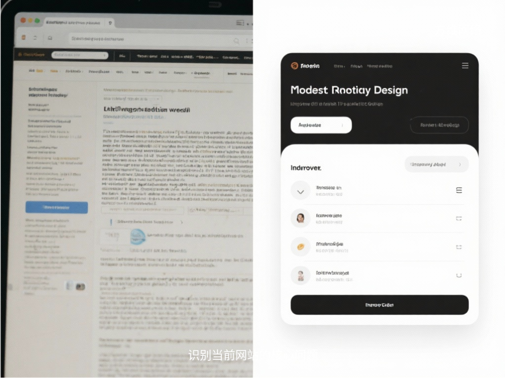 識別當前網站的核心問題