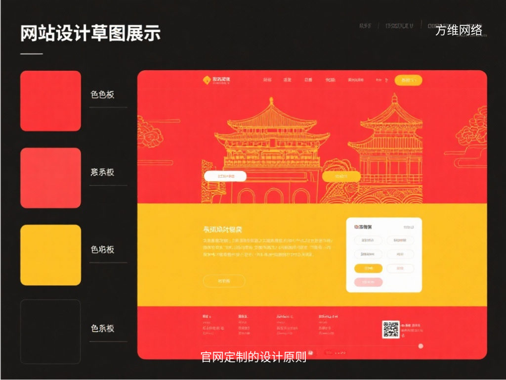 官網定制的設計原則