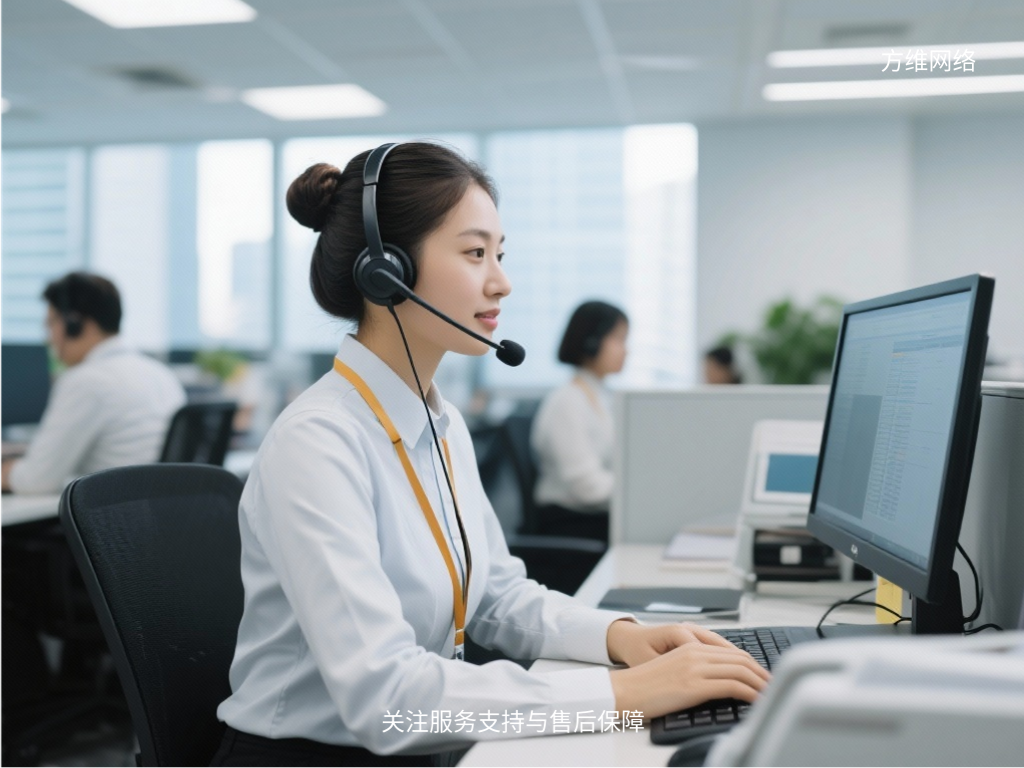 關注服務支持與售后保障