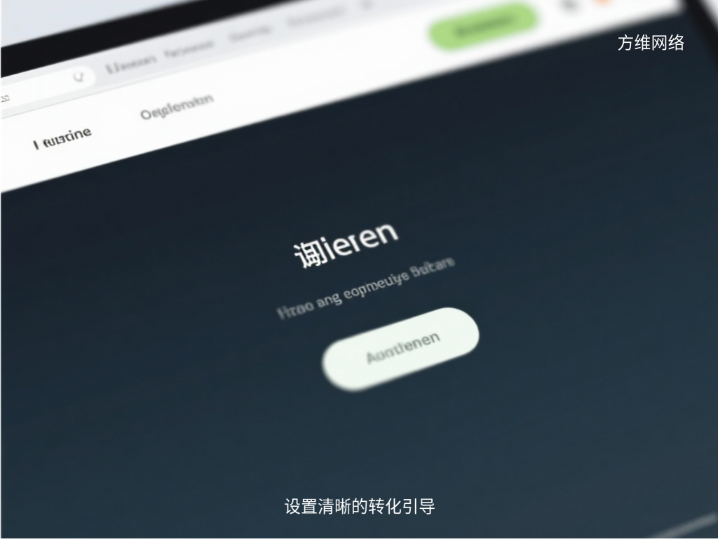 設置清晰的轉化引導