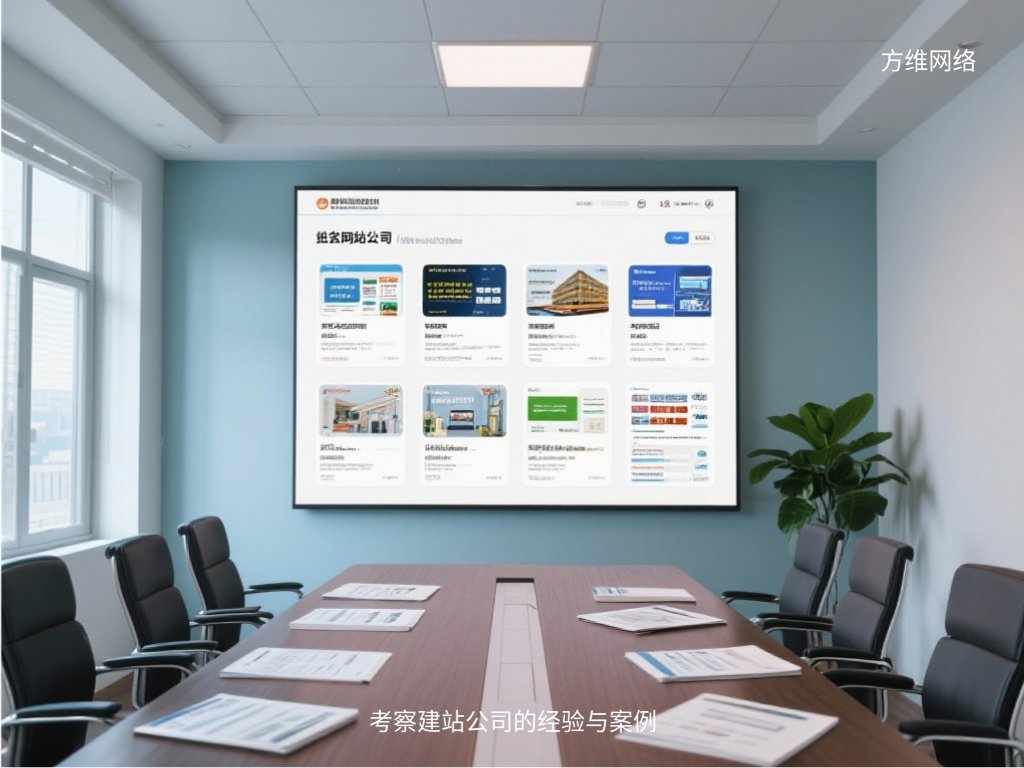 考察建站公司的經驗與案例