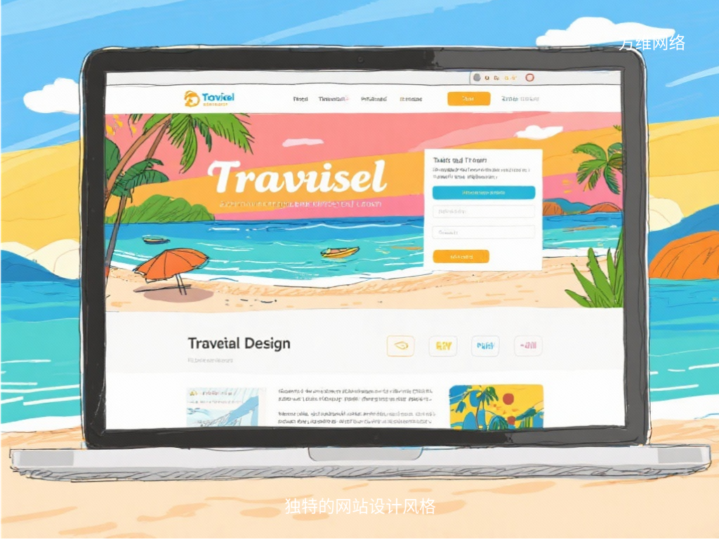 獨特的網站設計風格