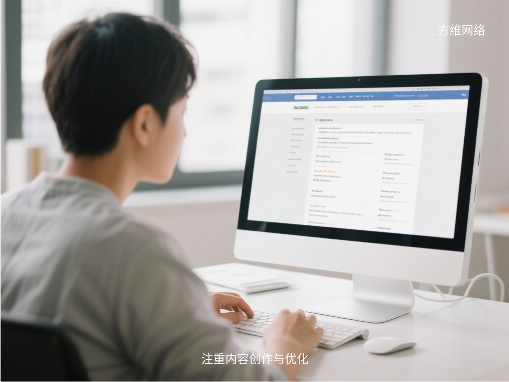 注重內容創作與優化