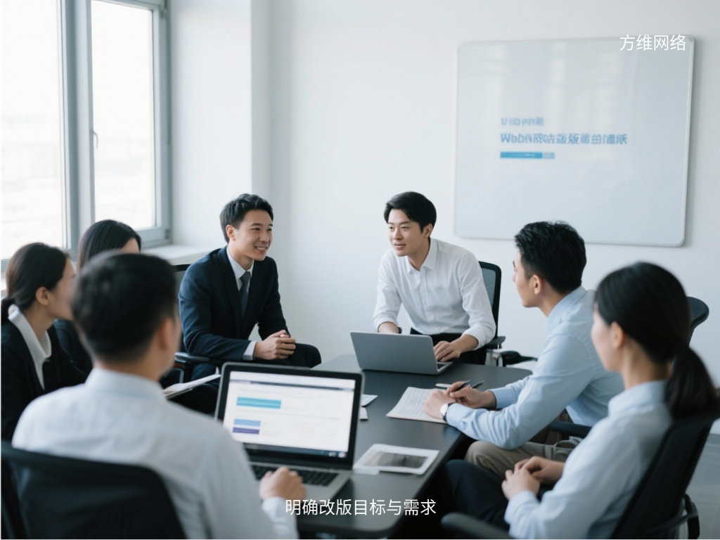 明確改版目標與需求