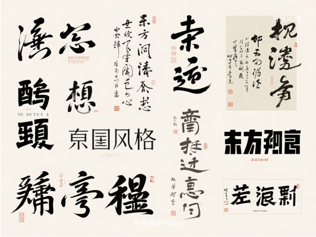 字體選擇與設計