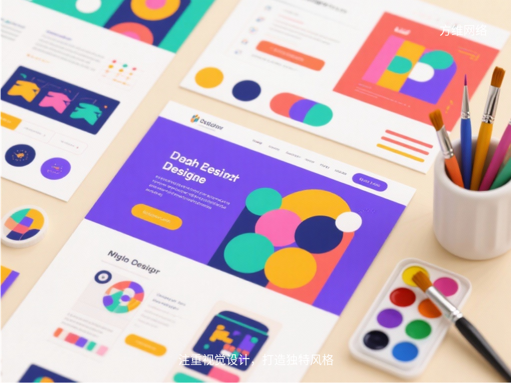 注重視覺設計，打造獨特風格