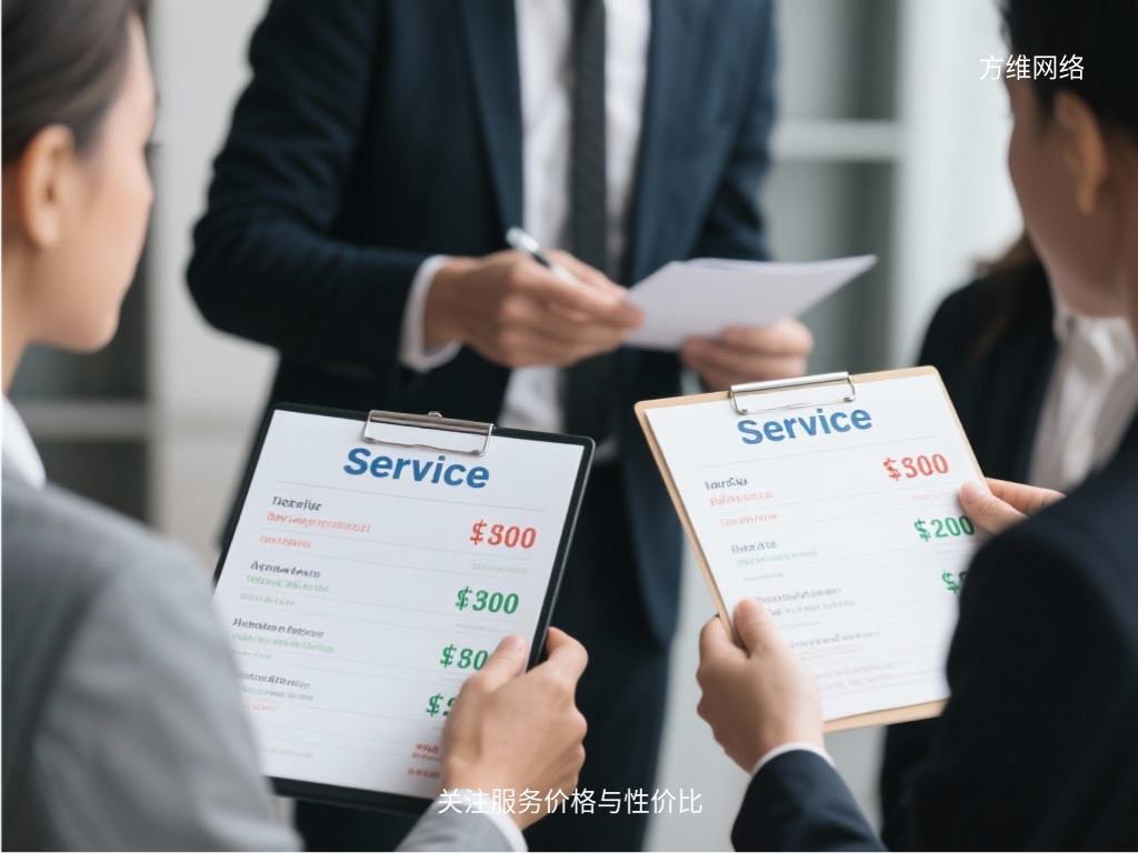 關注服務價格與性價比