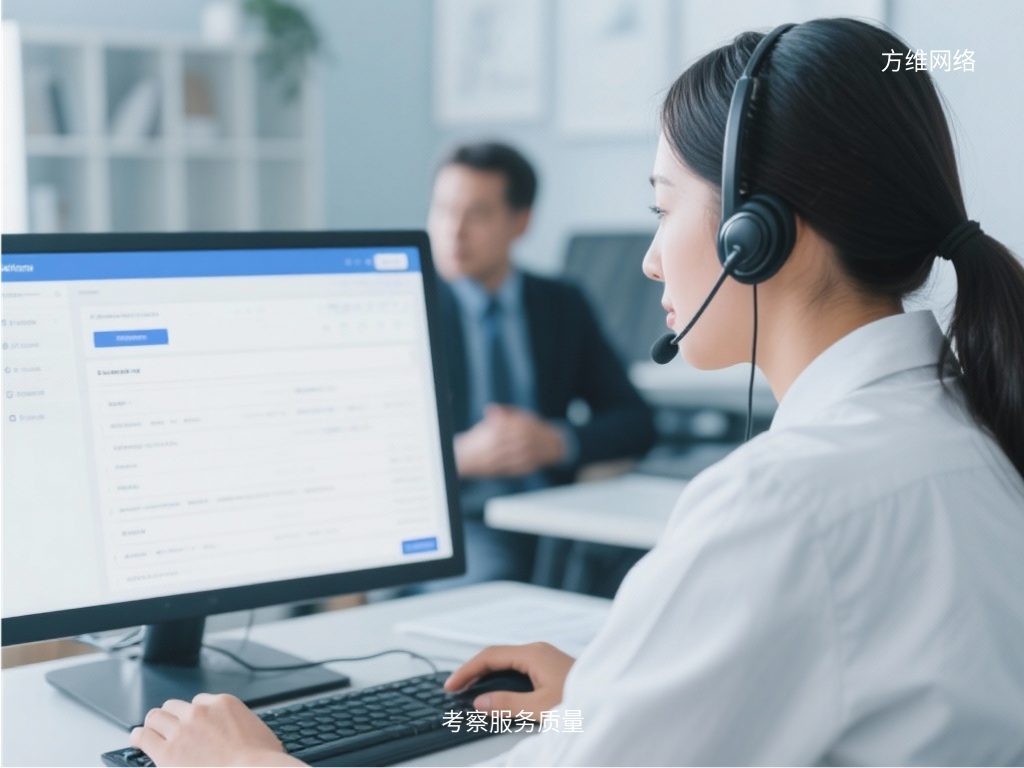 考察服務(wù)質(zhì)量