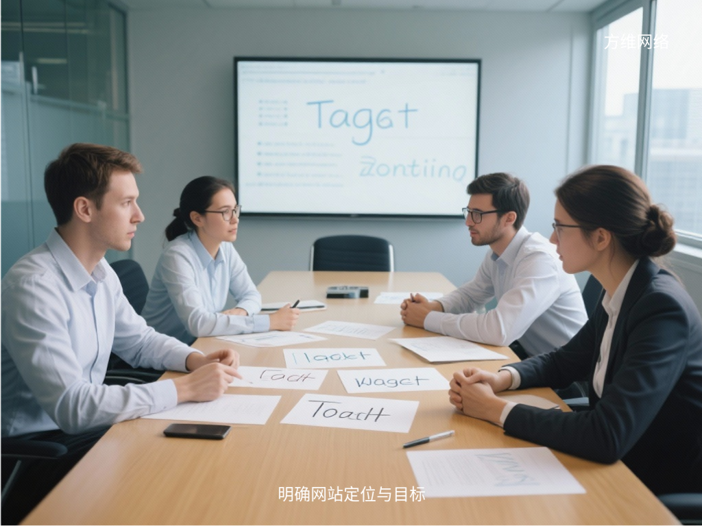 明確網站定位與目標