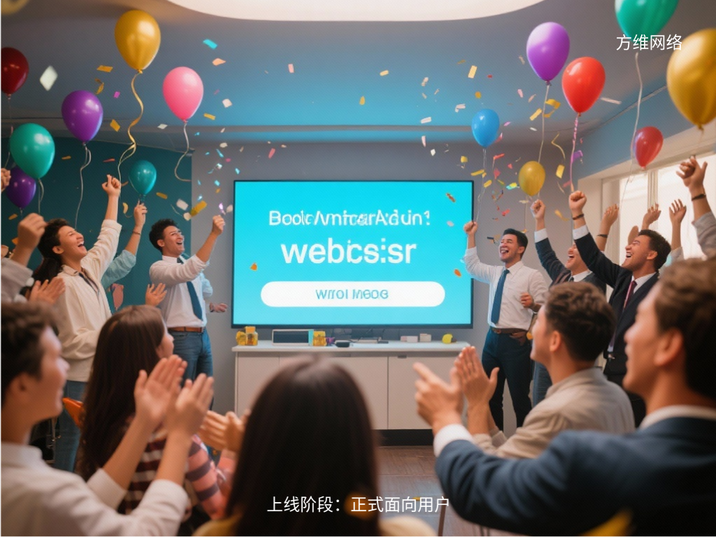 上線階段：正式面向用戶