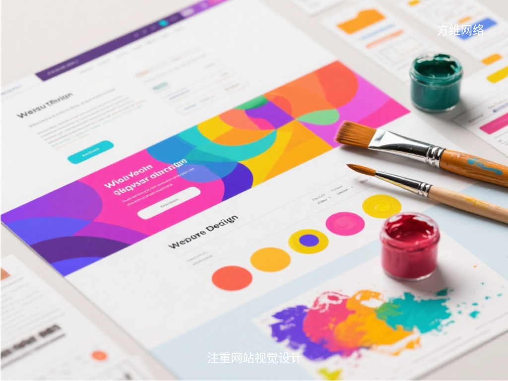 注重網(wǎng)站視覺設計