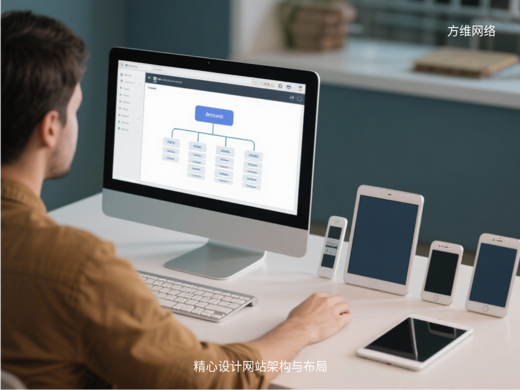 精心設計網站架構與布局