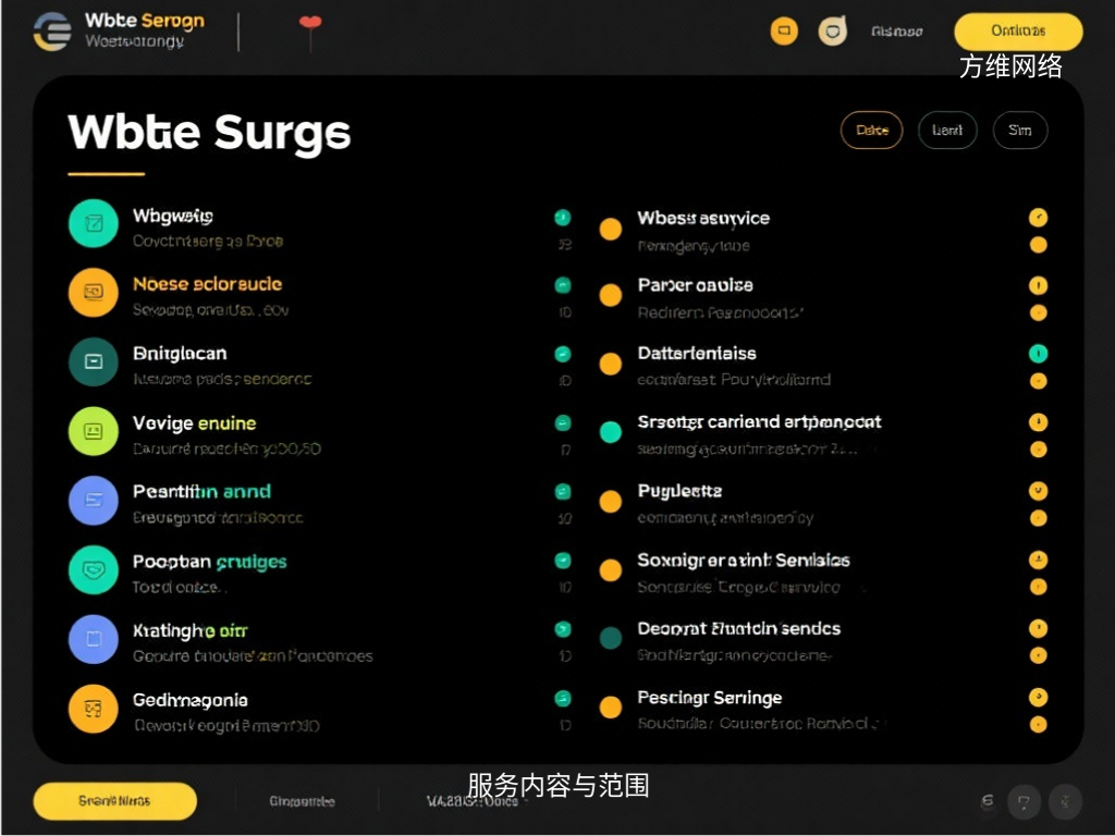 服務內容與范圍