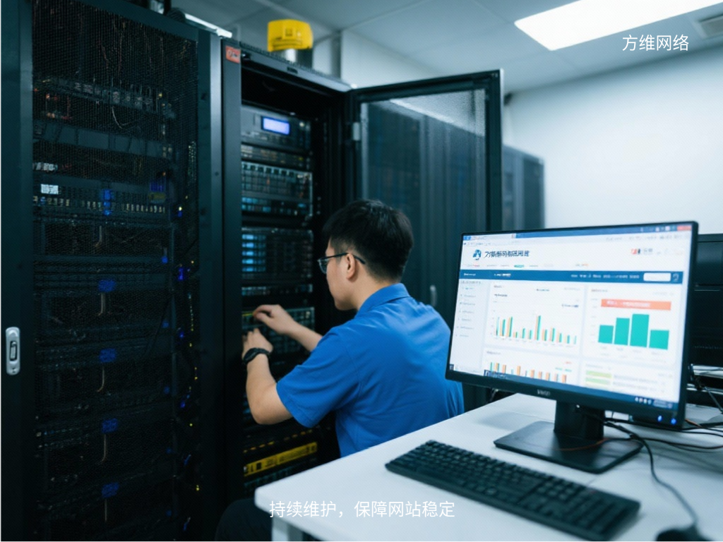 持續維護，保障網站穩定