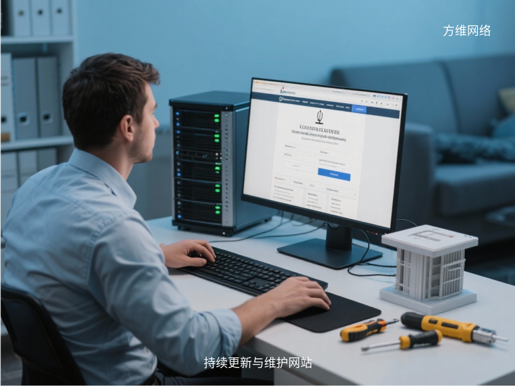 持續更新與維護網站