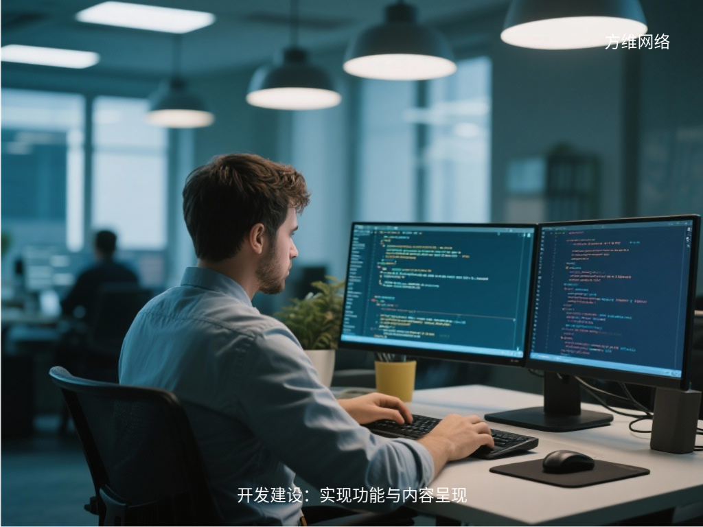 開發建設：實現功能與內容呈現