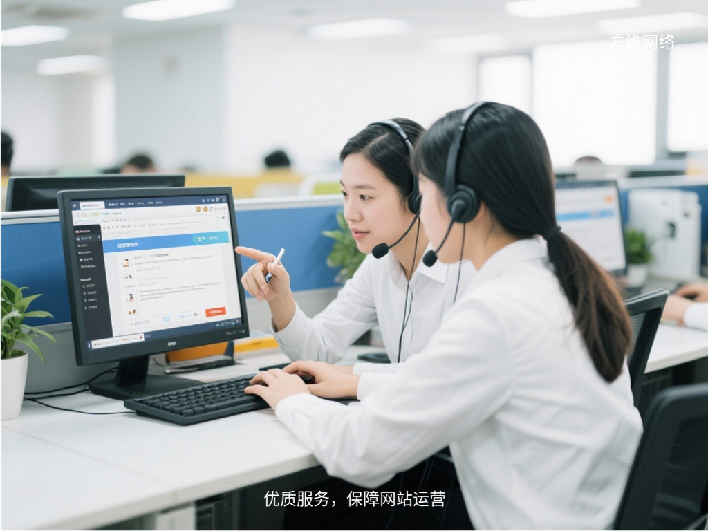 優質服務，保障網站運營