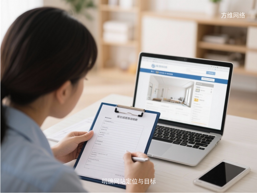 明確網站定位與目標