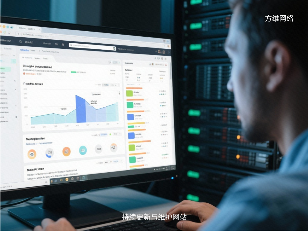 持續更新與維護網站