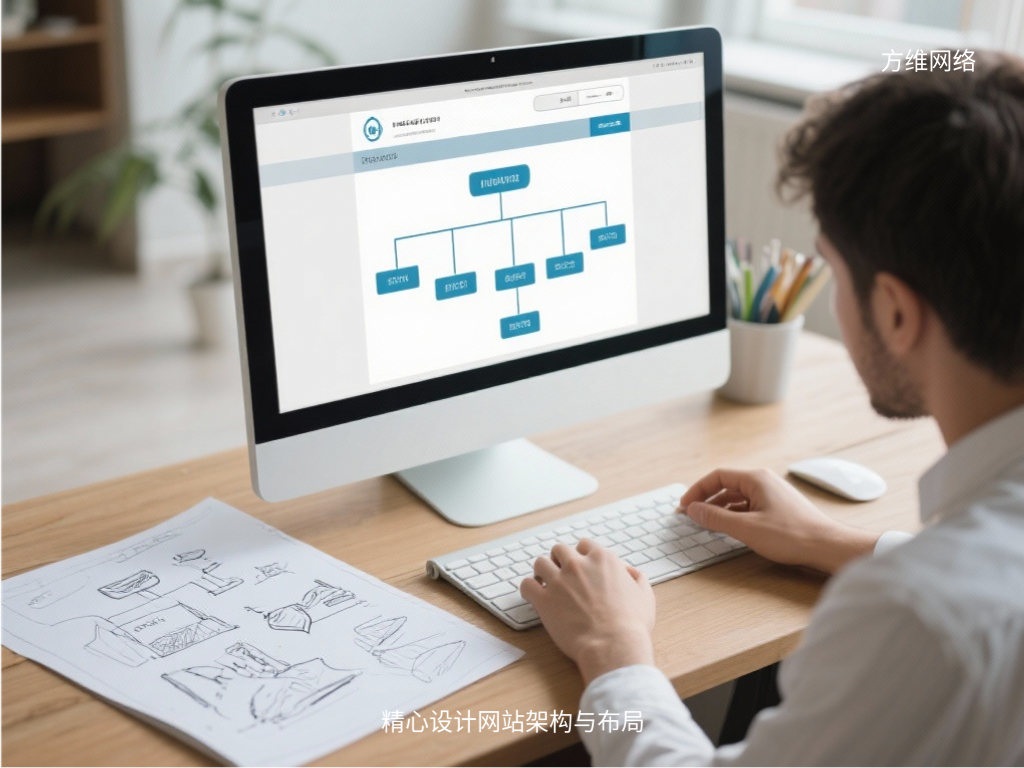 精心設計網站架構與布局