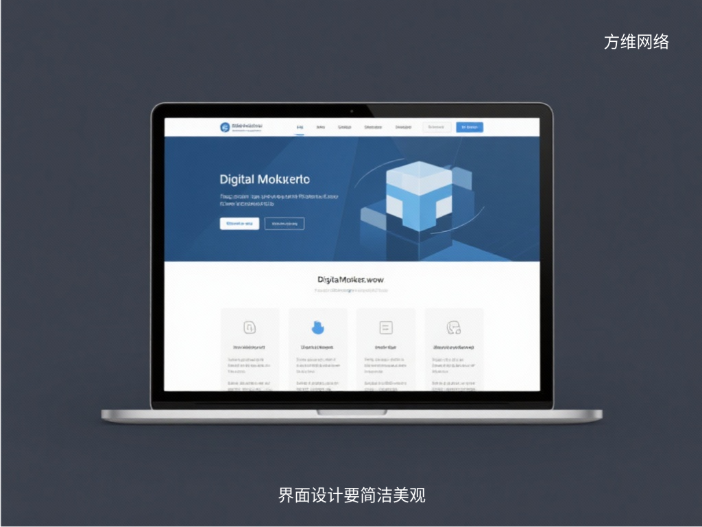 界面設計要簡潔美觀