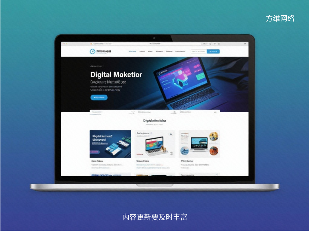 內容更新要及時豐富