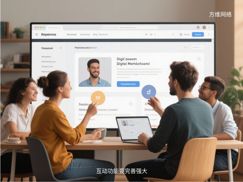 互動功能要完善強大