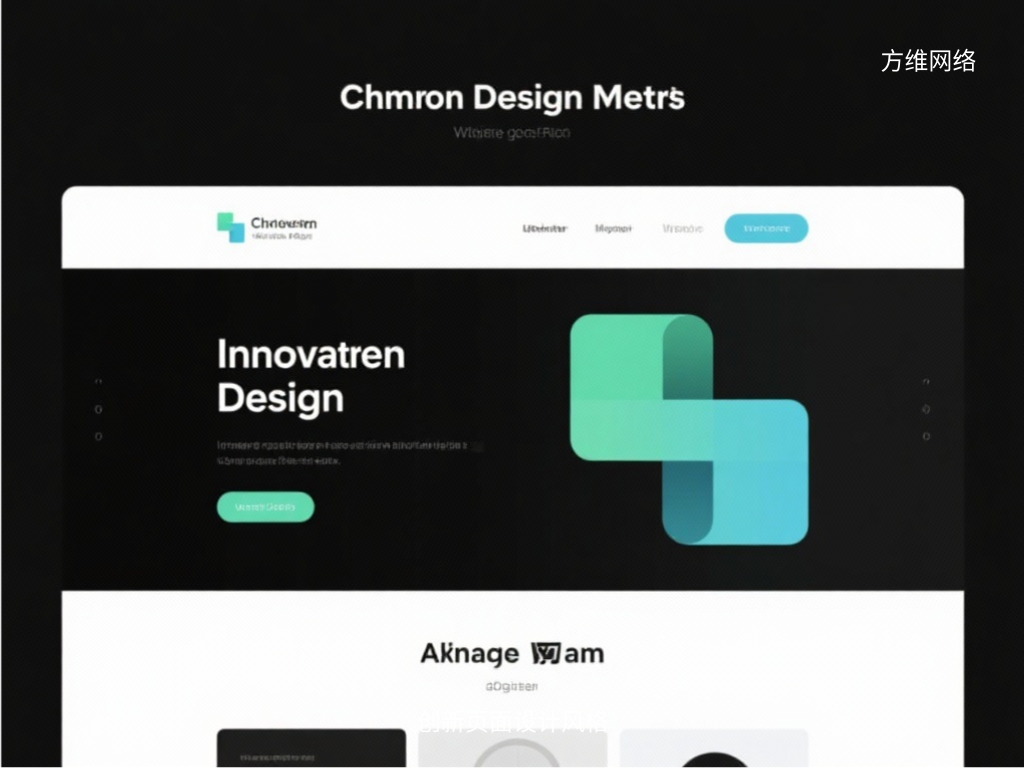 創新頁面設計風格