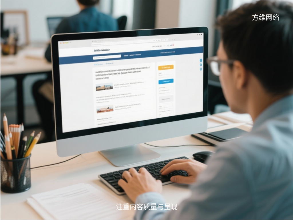 注重內容質量與呈現