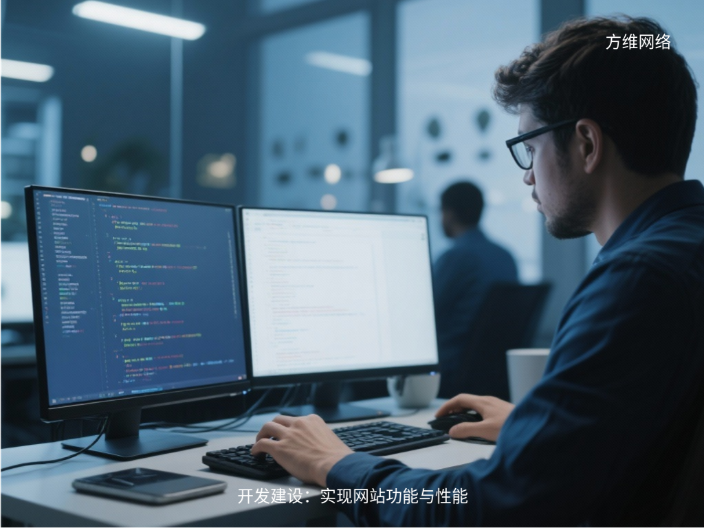 開發建設：實現網站功能與性能