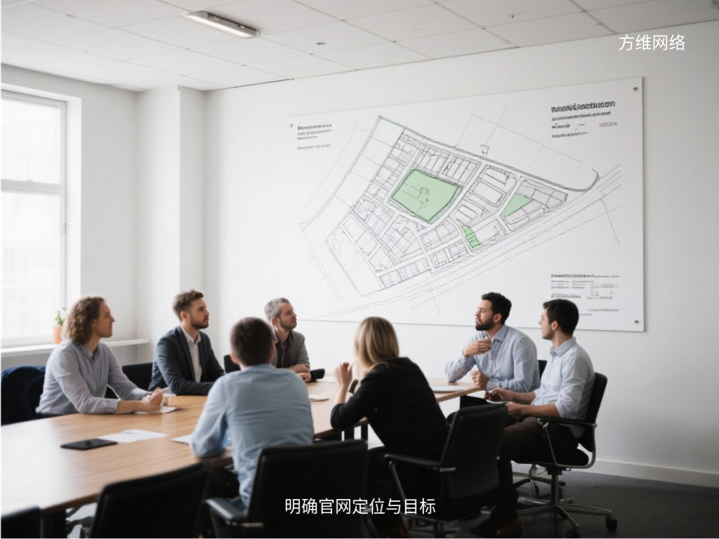 明確官網定位與目標