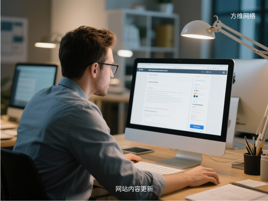 網站內容更新