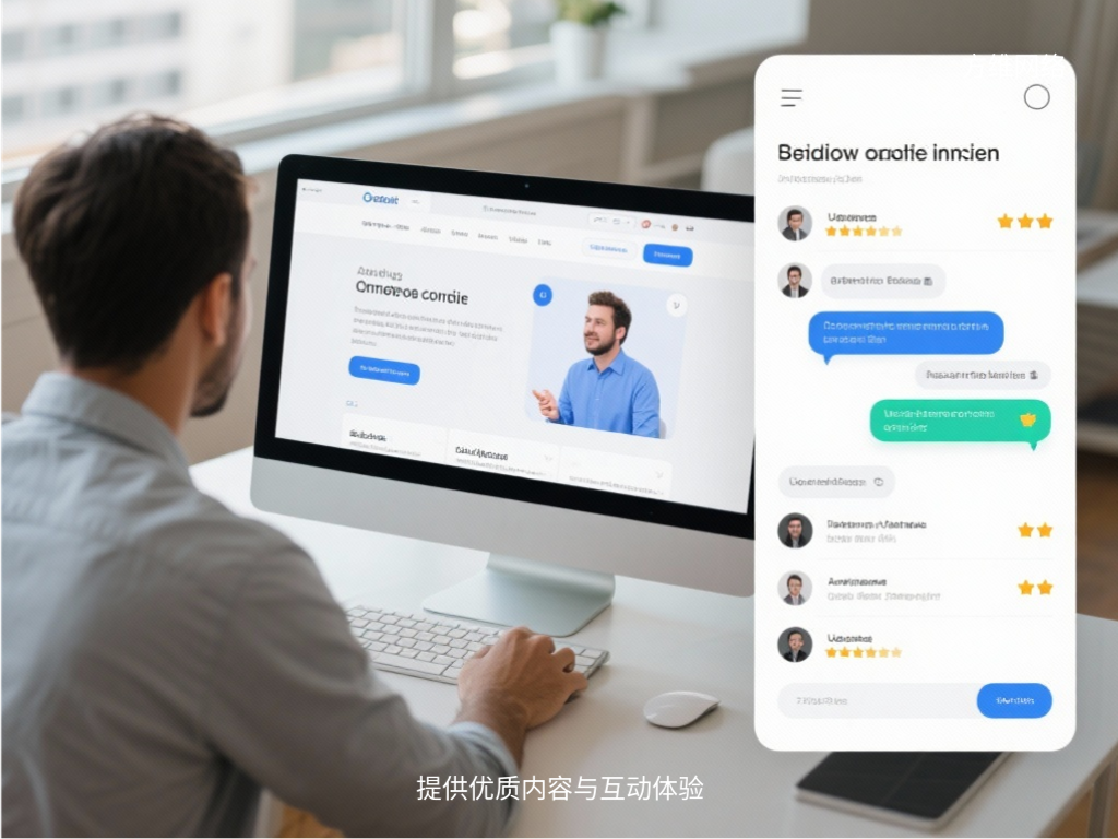提供優質內容與互動體驗