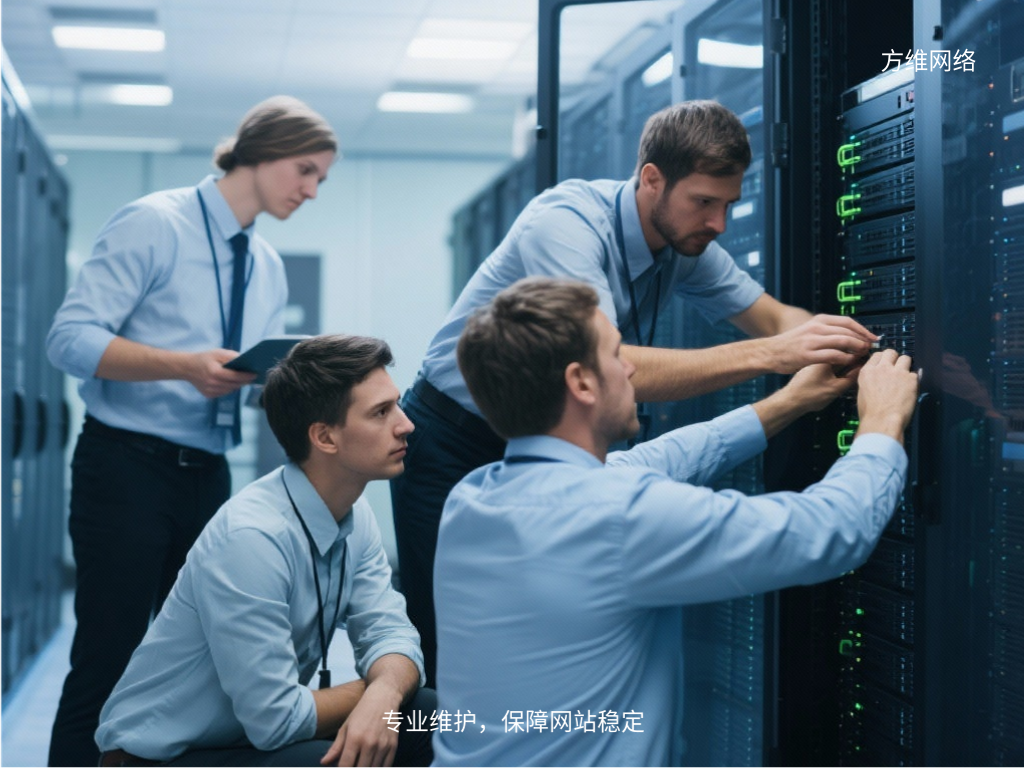 專業維護，保障網站穩定