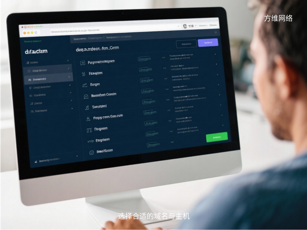 選擇合適的域名與主機
