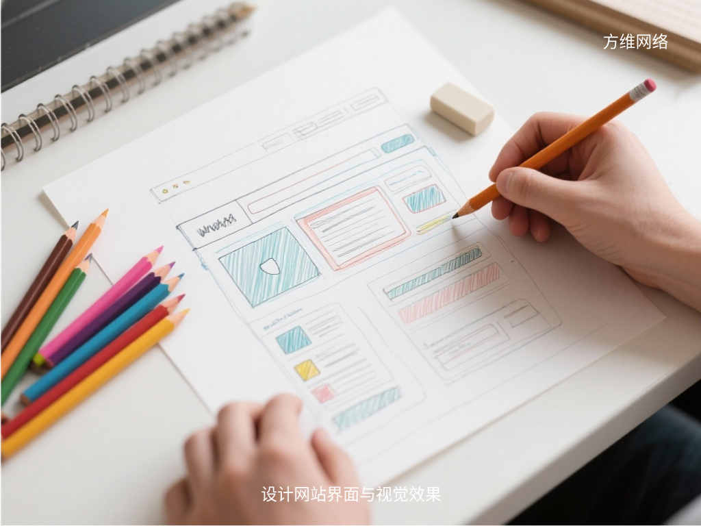 設(shè)計網(wǎng)站界面與視覺效果