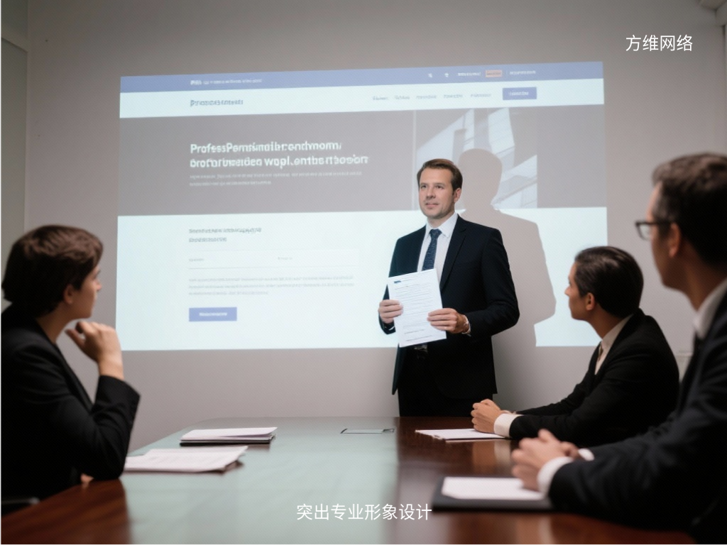 突出專業形象設計