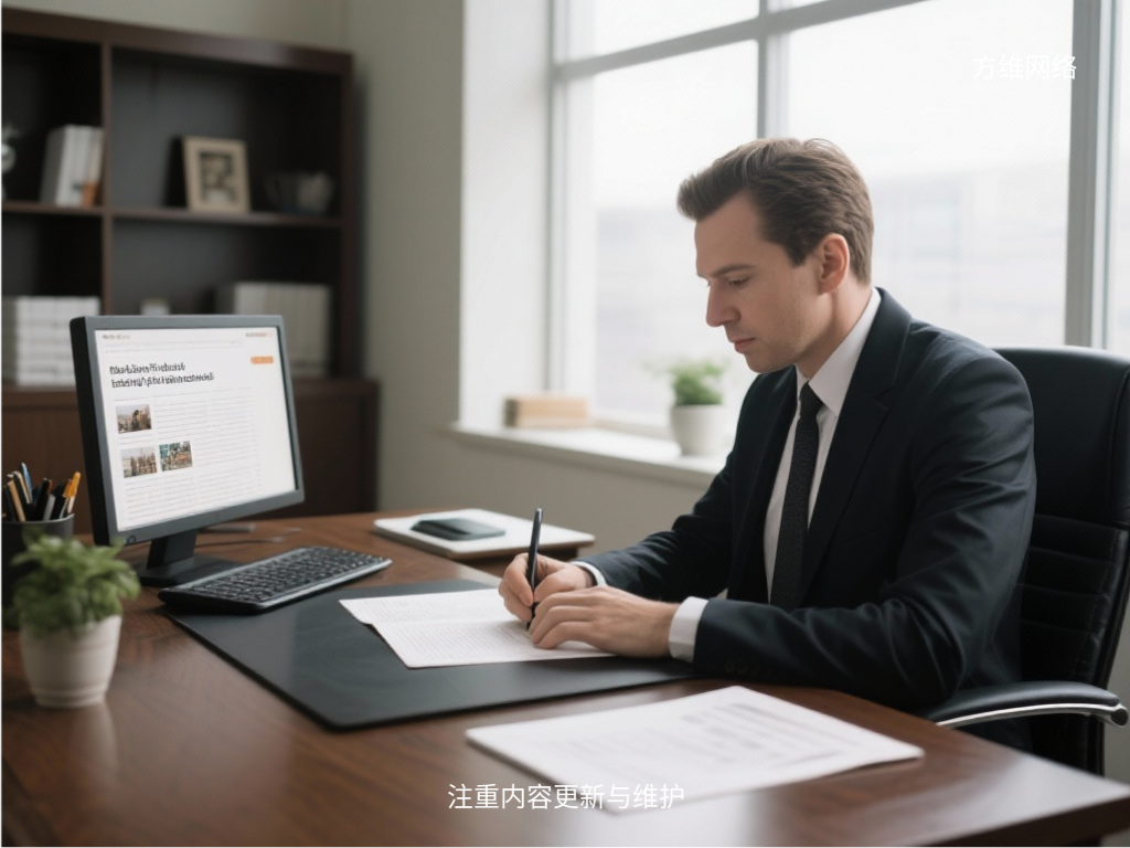 注重內容更新與維護