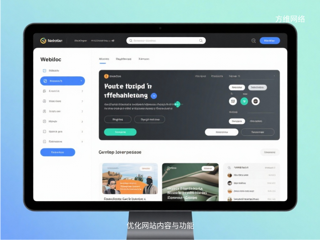 優化網站內容與功能