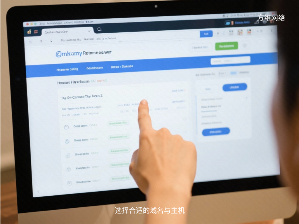 選擇合適的域名與主機