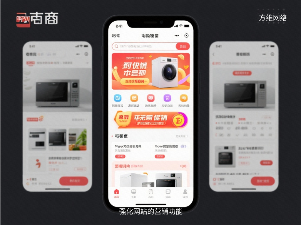 強化網站的營銷功能