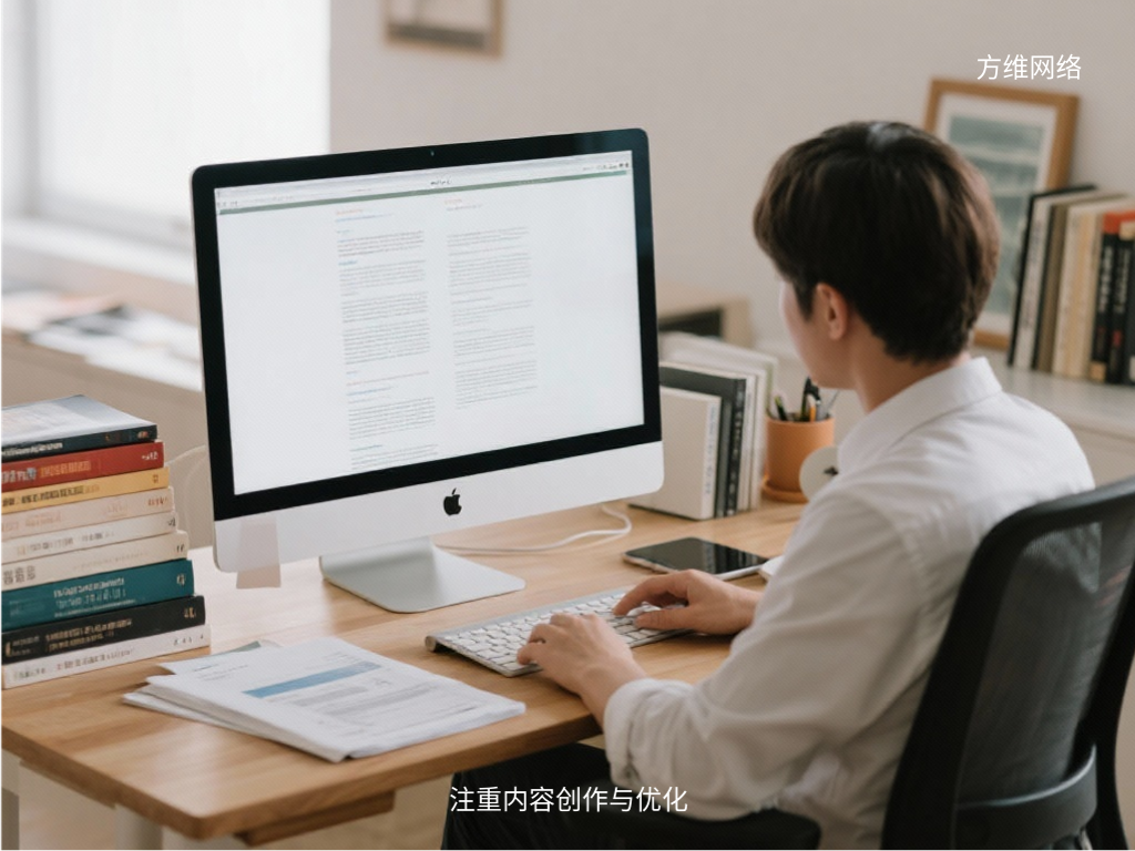 注重內容創作與優化