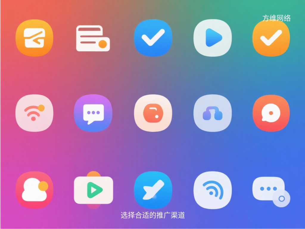 選擇合適的推廣渠道