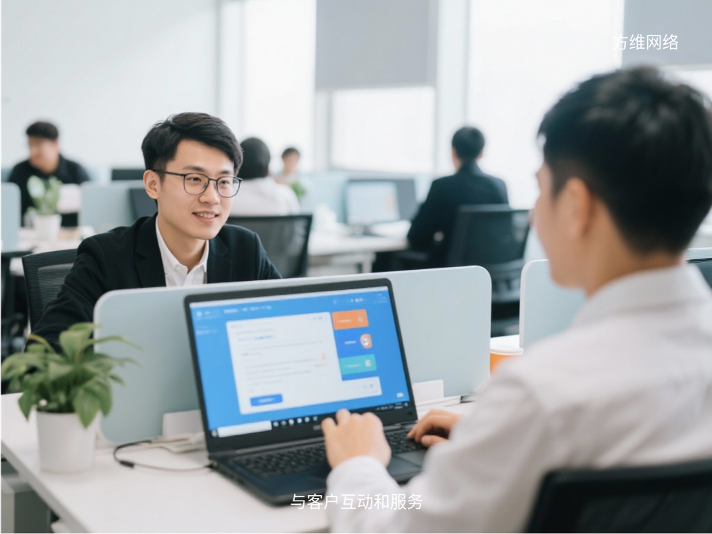 與客戶互動和服務