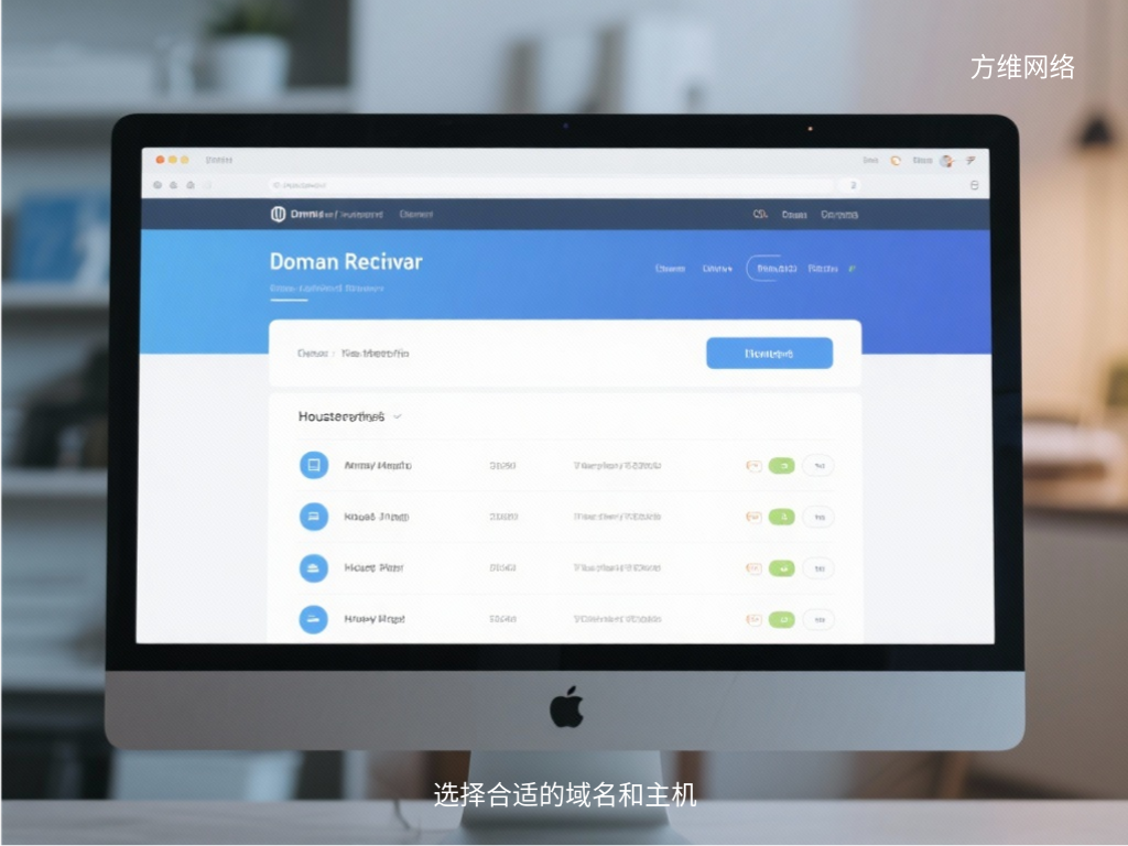 選擇合適的域名和主機(jī)