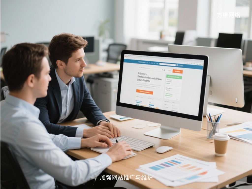 加強網站推廣與維護