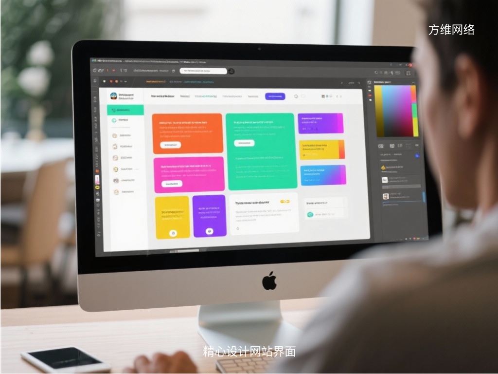 精心設計網站界面